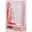 Fashion Polka Dot Prints Fantasy Fields Kids Wooden Mirrored Open Armoire with Two Shelves