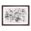 Vaulted Tree Branches Watercolour - Framed Print-56882419-56882420