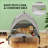 Pet Cot With Pad,Elevated Portable Dog Cot-1060957628