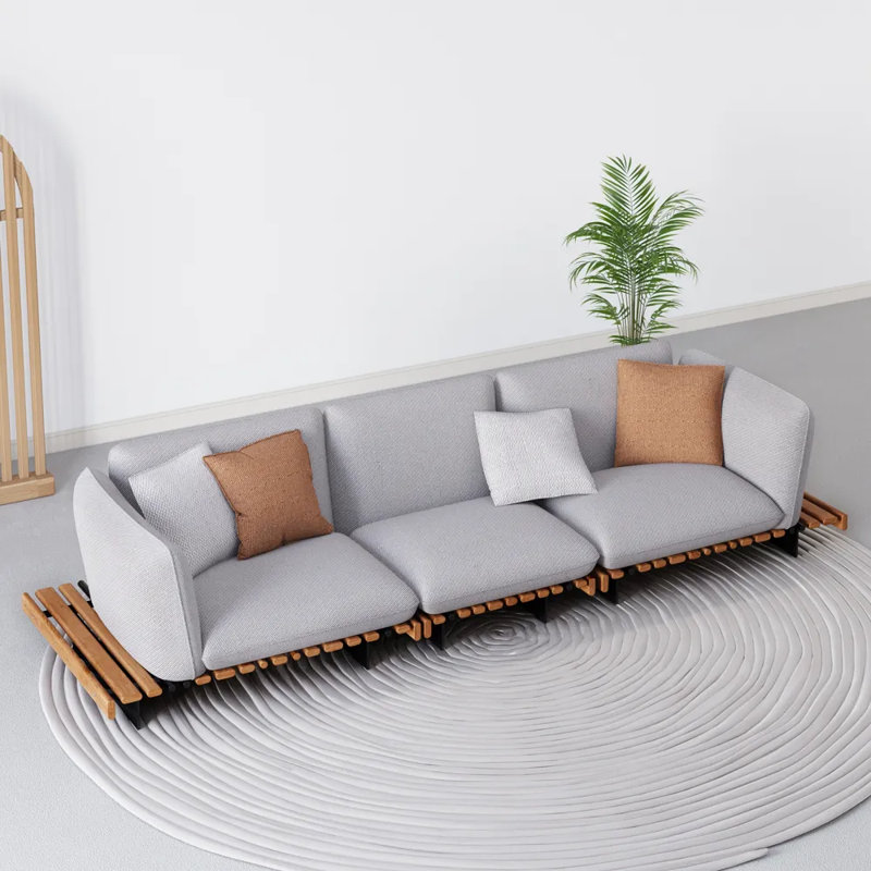 Canapé 133,76 po Mid-Century