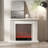 Ivory Landscape Electric Fireplace-108072227