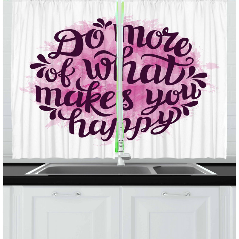 Tailored Kitchen Curtain
