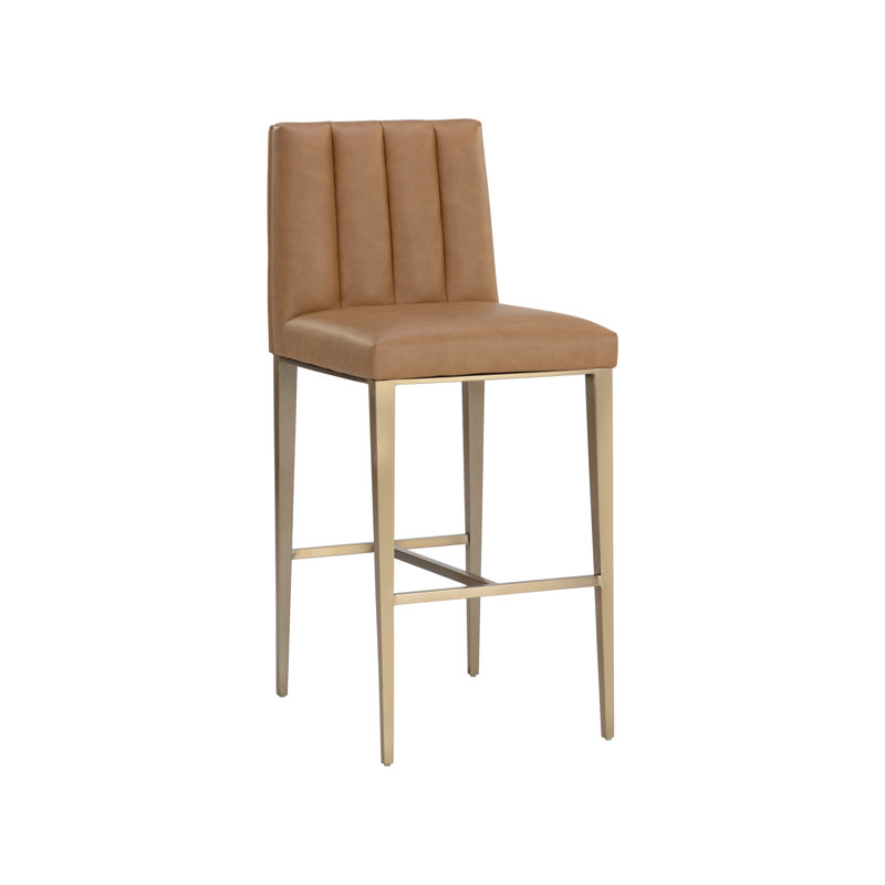 WILBUR COUNTER STOOL - MILLIKEN COGNAC, Bar Stool (30.75" Seat Height)