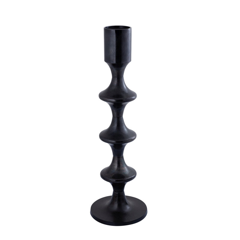 Aluminium Candelabra, Black