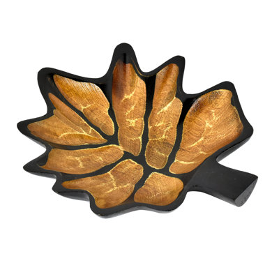 Azaleah Handmade Wood Decorative Plate 1