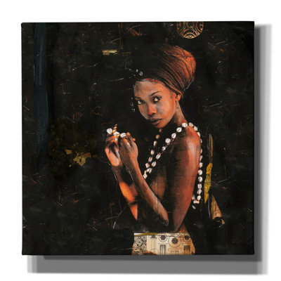 Queen Of Excellence' by Marta Wiley Canvas Wall Art, 37" x 37"