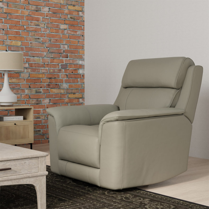 Fauteuil inclinable manuel oscillant Oslo, Gris