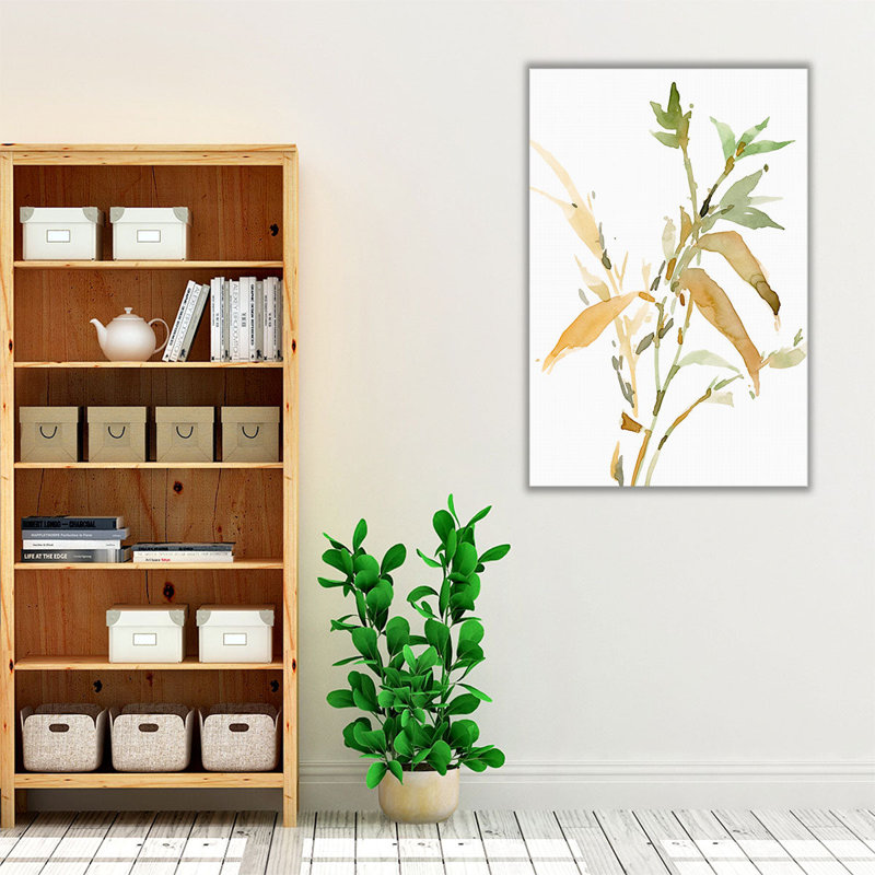 Tiges I - reproduction d'art sur toile, H 18 po x l 12 po
