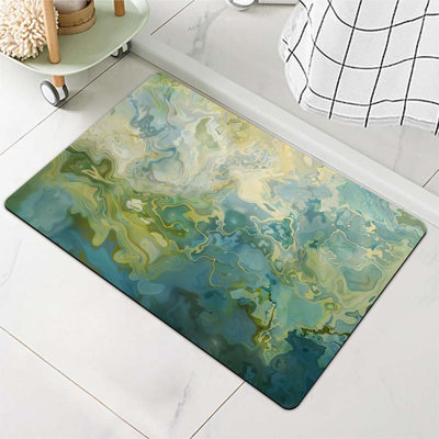 Diatomaceous Earth Bath Mat,Surface of Water Non-Slip Volume Super Absorbent Fast Drying Eco-Friendly Easy to Clean for Bathroom Kitchen Door mat 16×24Inch (40 * 60cm)