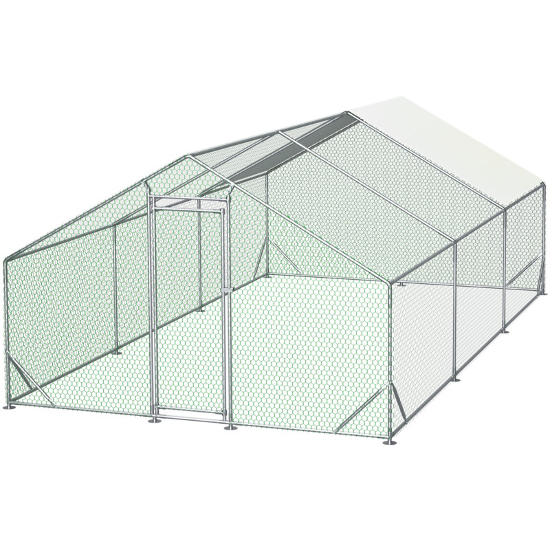 Cage à poules Ceilidh, H 79 po x l 119 po x P 240 po