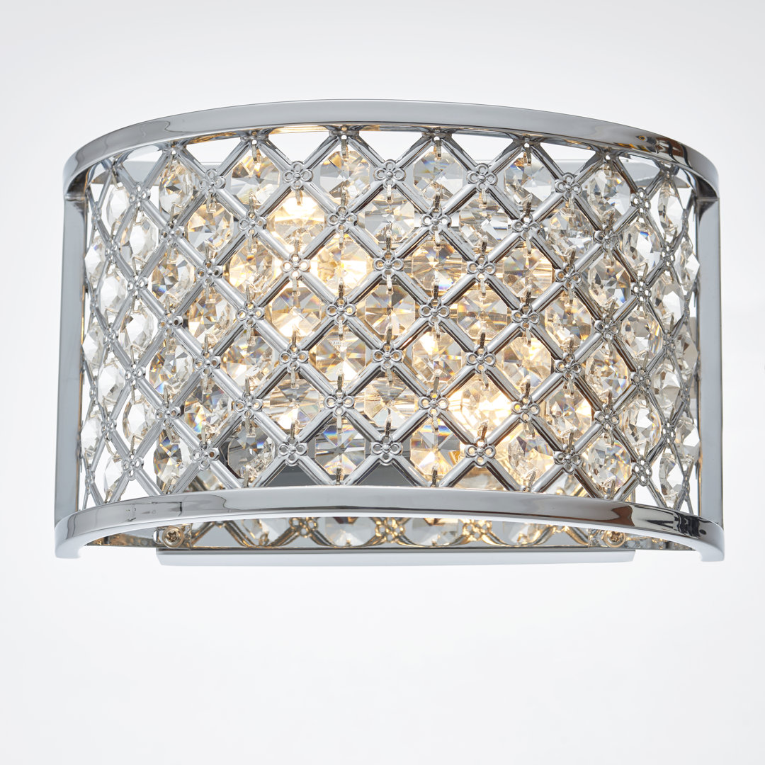 Augustine Steel Flush Mounted Sconce