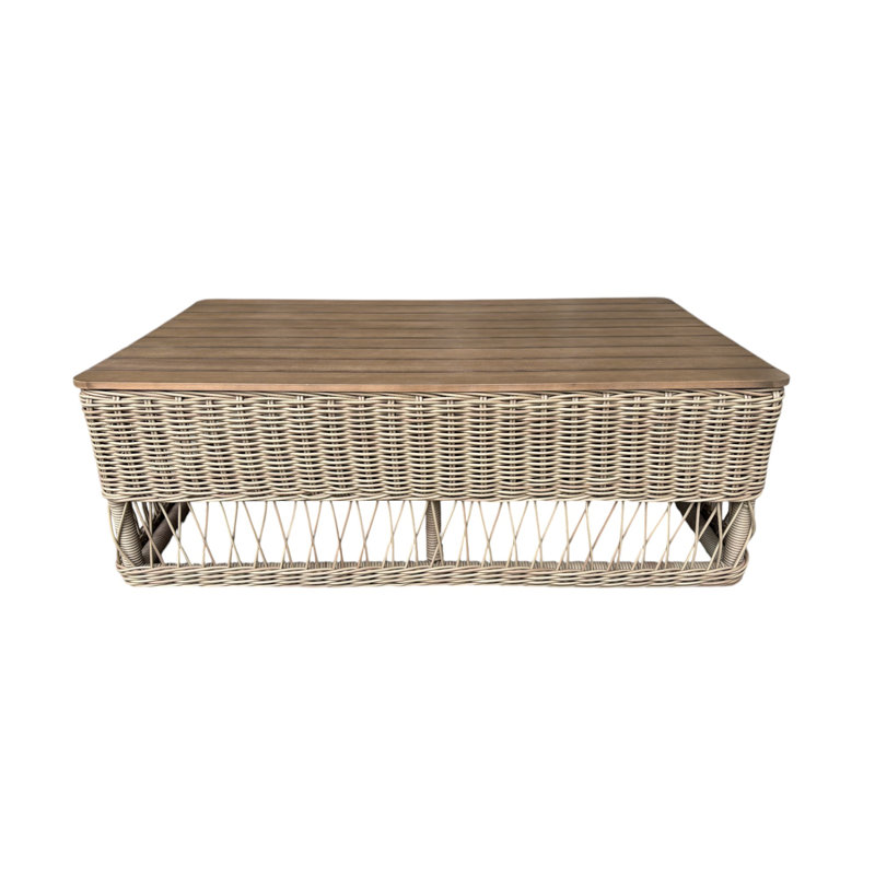 Table basse Destin - Naturel, Brun