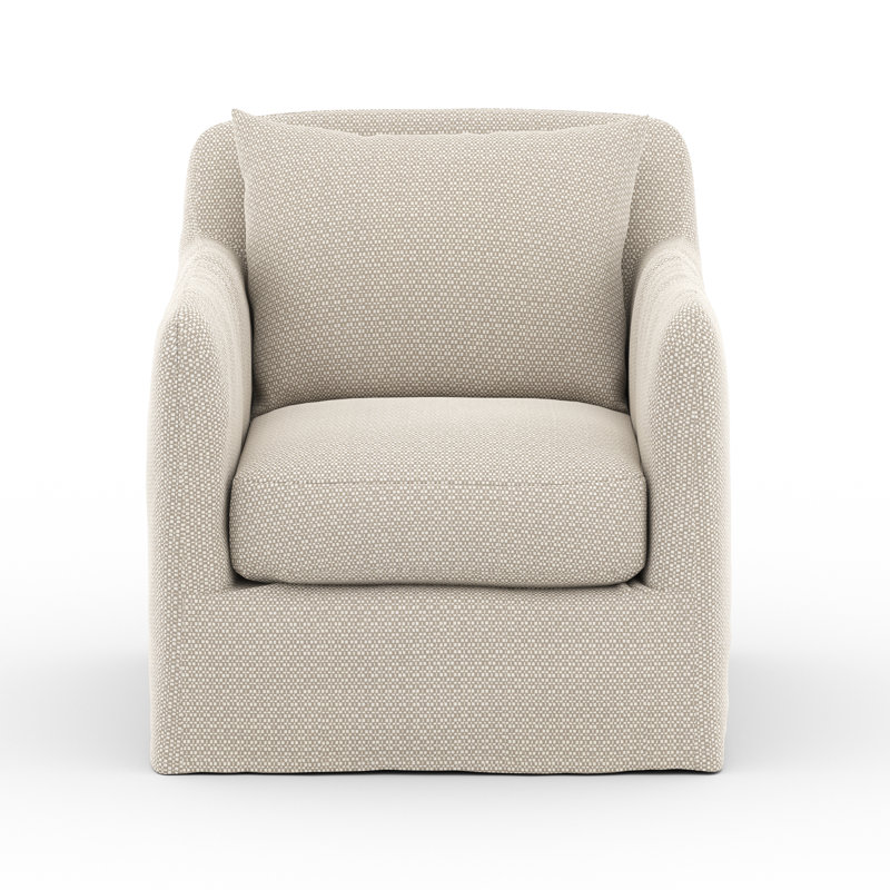 Dade Swivel Armchair, Faye Sand