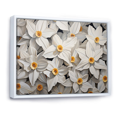 Minimalisme - Jonquilles blanches III - Imprimé