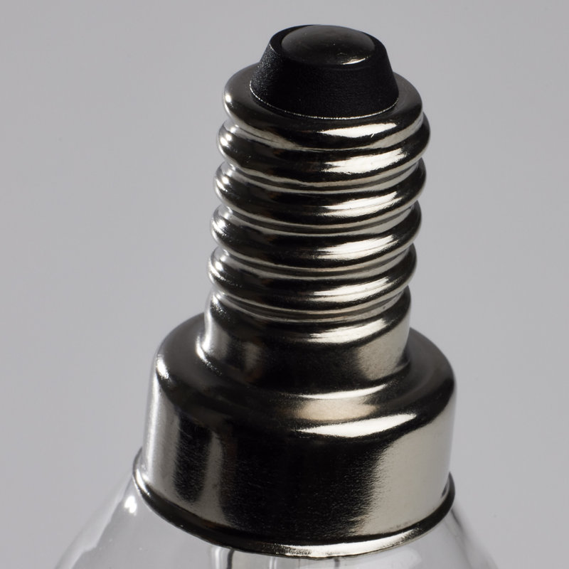 5.5 Watt Clear Globe LED Bulb with Warm White Light