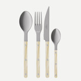 Bistrot 4 - Piece Stainless Steel Flatware Set - Service for 1