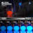 LED Oblate Ball Light, RGB Color Changing Lamp, Rechargeable Bar Table Decor Light with Remote Control-969827707