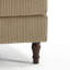 Fauteuil capitonné modulaire en velours côtelé-231553974