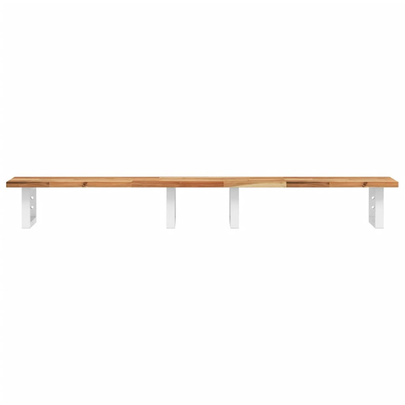 Accent Shelf, White, 2" H x 140" W x 40" D