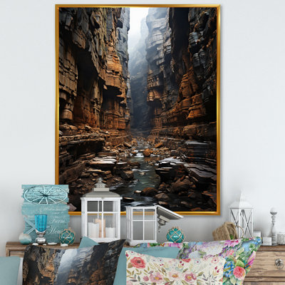 Reproduction d'art sur toile Canyon Canyon
