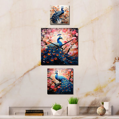 Gabriellah Metal Wall Clock
