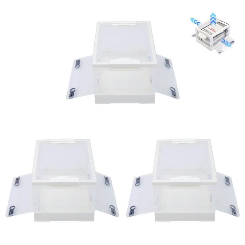 Rebrilliant Plastic Storage Tub & Tote, White