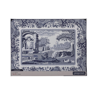 Classic Blue Italian - Placemats