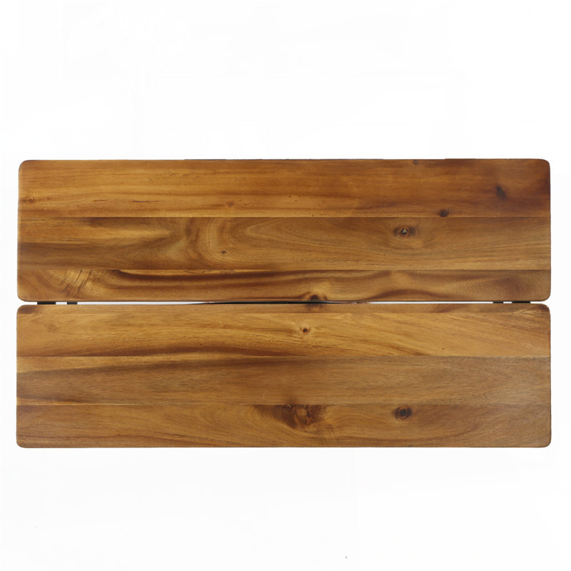 TABLE BASSE BOIS + MÉTAL