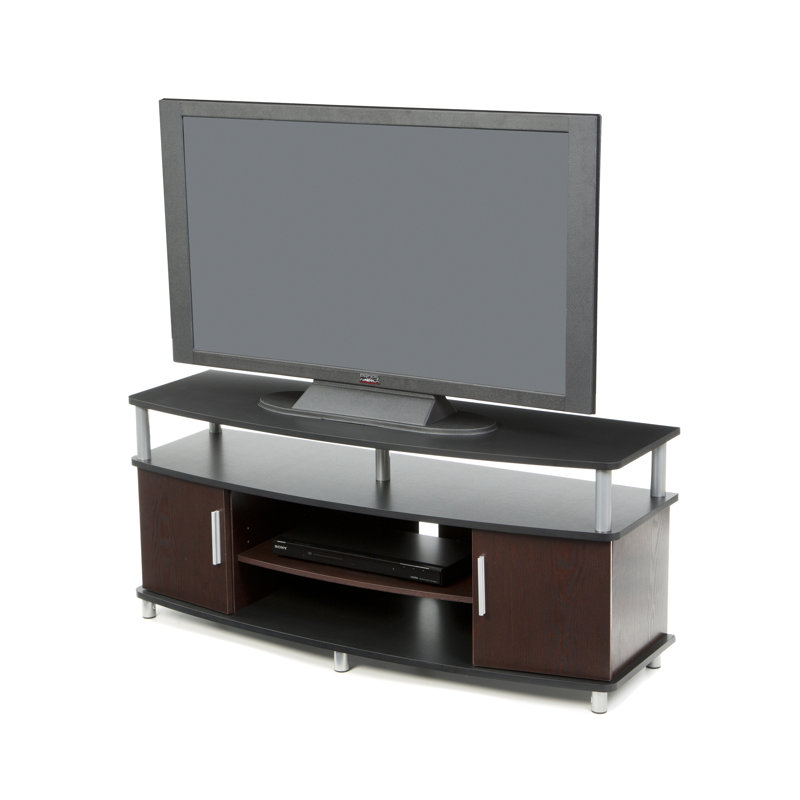 Kamal Unfinished TV Stand for TVs up to 50", Cherry