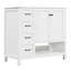 Meuble-lavabo 36 po avec comptoir de lavabo, 2 portes, 2 tiroirs et une tablette ouverte