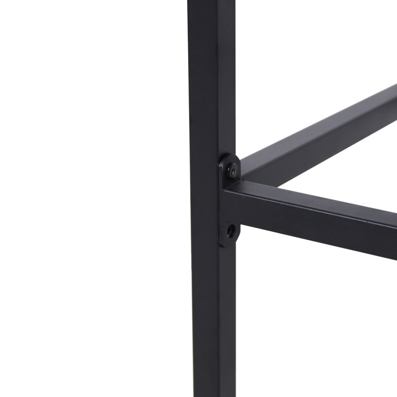 Ensemble de 2 tabourets de tabouret de bar, Gris