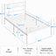 3Ft Single Metal Bed Frame-1140371236-1140371238