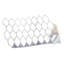 15.5cm W x 30.5cm L Aluminum Peel and Stick Mosaic Tile