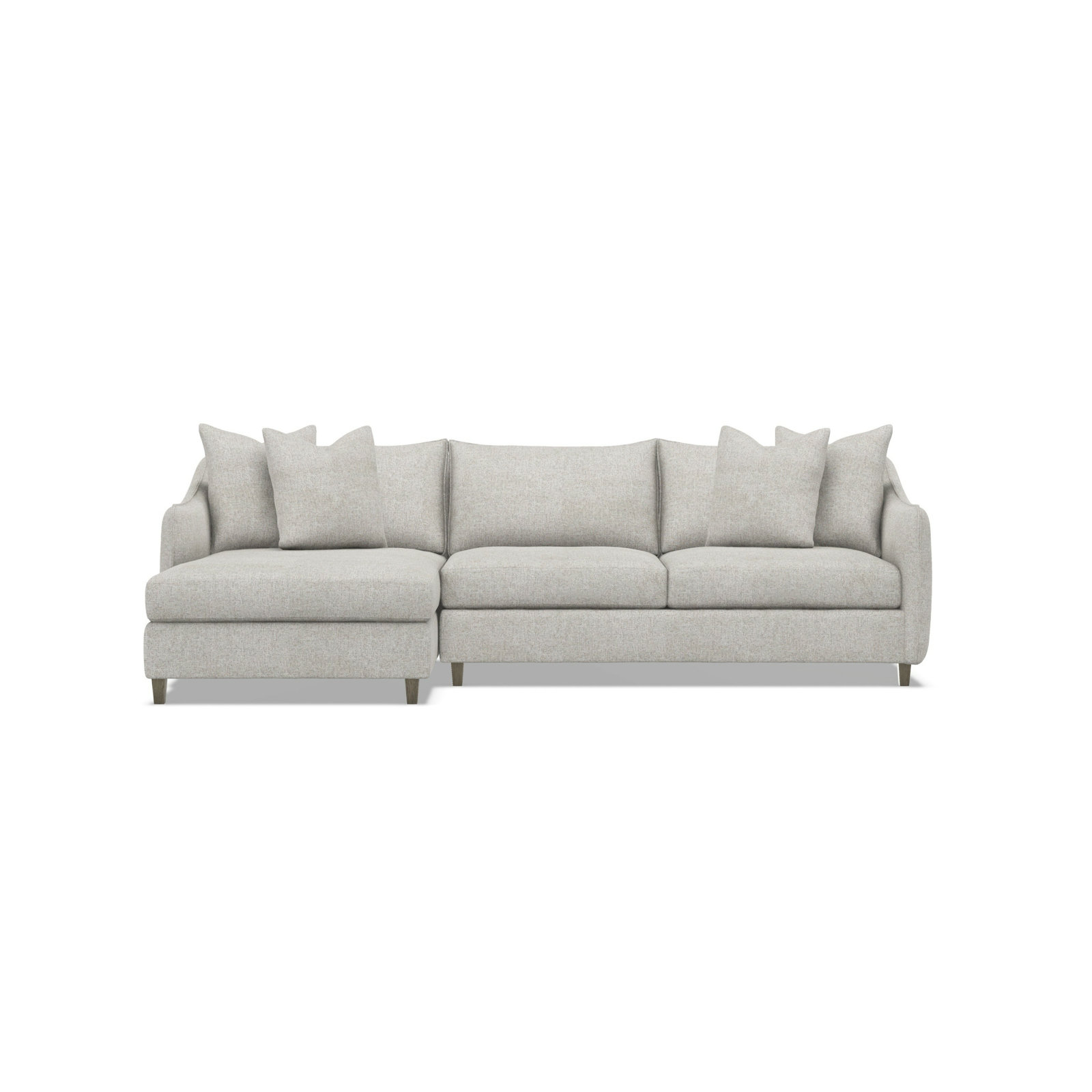 Joli Upholstered Chaise L-Sectional, 1697-010