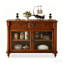 Buffet en bois massif brun noisette