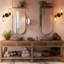 Alisiana Antique Brass 31.5cm H Outdoor Sconce