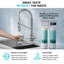 Système de filtration d'eau sous-évier à 2 étapes KRAUS Purita avec moniteur d'affichage numérique, FS-1001