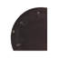 Miroir rond ivoire