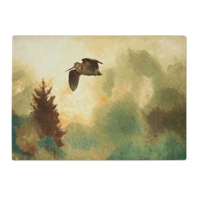 Snipe Bird by Bruno Liljefors Chopping Board