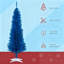 Arbre de Noël crayon bleu 5 pi-39763611-39763608