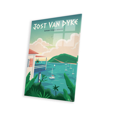 Jost Van Dyke Print On Acrylic Glass Jost Van Dyke Print On Acrylic Glass