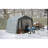 Shed-in-a-Box® Shelter 10 X 10 X 8 Ft Peak Grey-11156177
