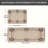 Vintage Botanical Sketch Kitchen Mats, Set of 2-598870788