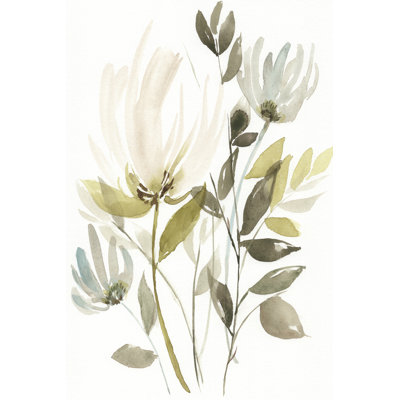 " Winter Arrangement I " by Jennifer Goldberger Painting Print
