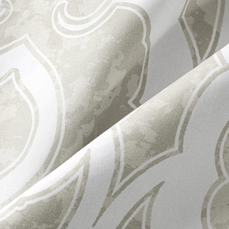 Rideau en polyester Redning, gris