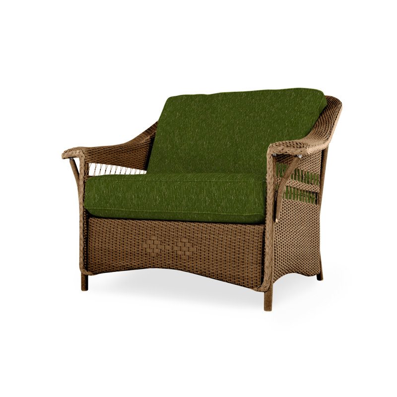 Nantucket Outdoor Lounge Chair, Decorline Natural, Bark