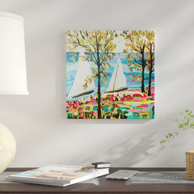 «Nautical Whimsy IV», reproduction sur toile