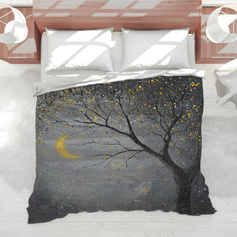 Moonlit Tree Night Comforter, Twin