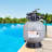 Sand Filter, Up to 45 GPM Flow Rate, Above Inground Swimming Pool-100824524