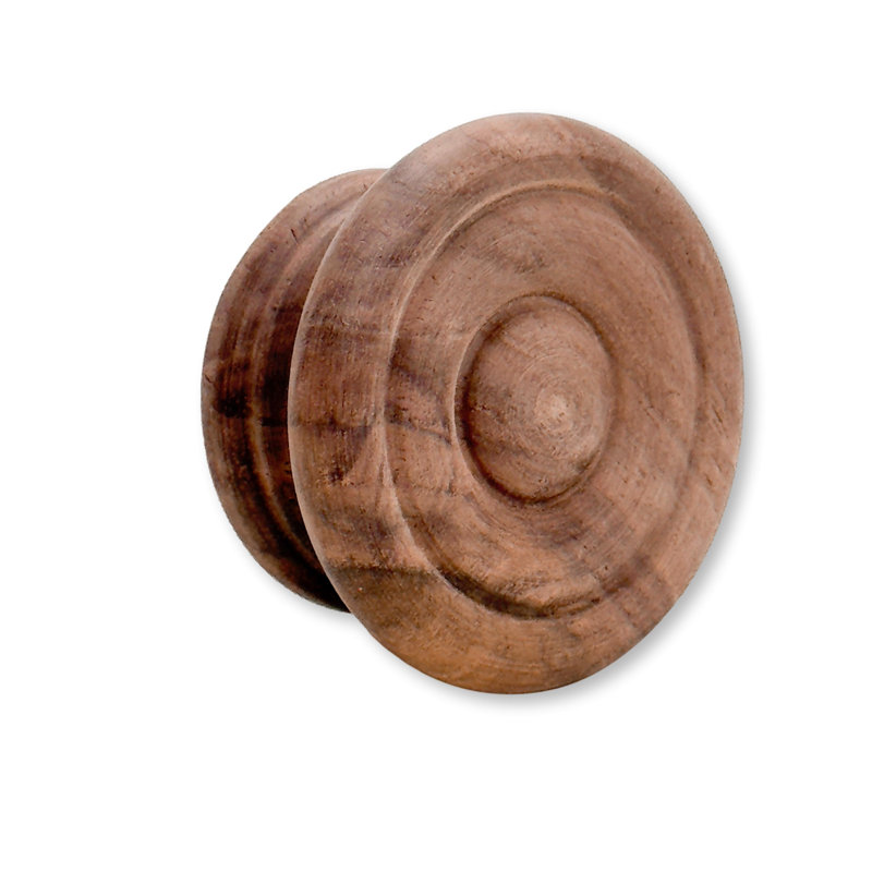 Palmer Walnut in. Round Knob, 2"